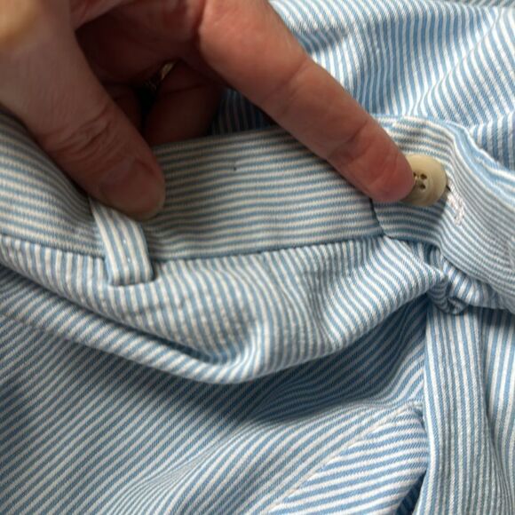 PETER MILLAR | Pinstripe Cotton Blend Stripe Short | 42 - Picture 5 of 9